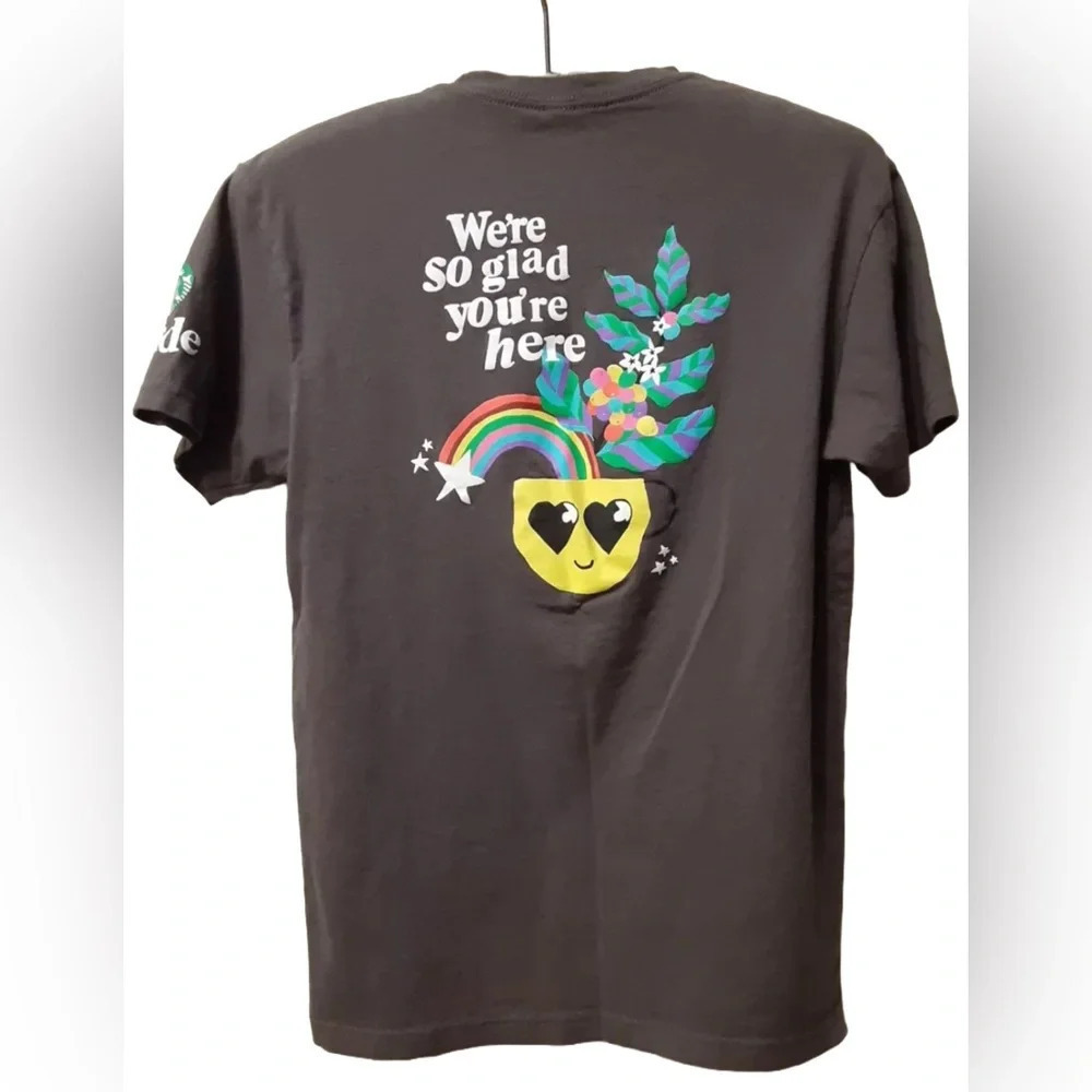 COPY - STARBUCKS 2022 Pride T-Shirt Size Ladies Medium - Picture 3 of 4